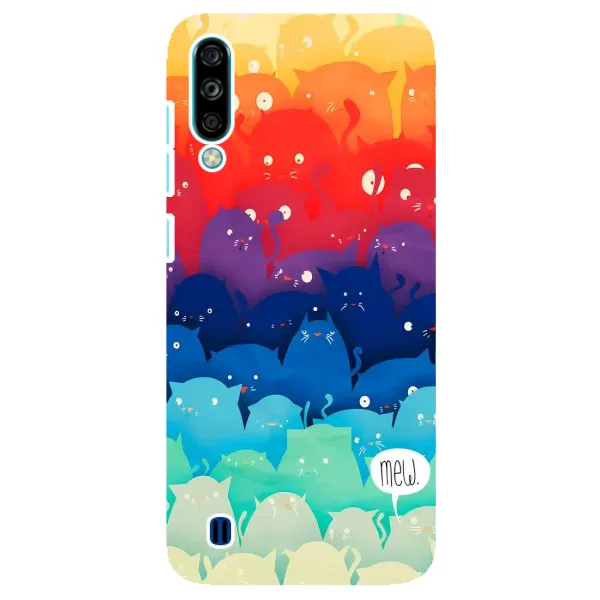 Чехол с рисунком «Mew» для ZTE Blade A7 (2020)