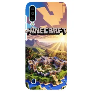 Чехол майнкрафт для ZTE Blade A7 (2020) (MINECRAFT)