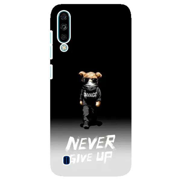 Чехол с рисунком «Never» для ZTE Blade A7 (2020)