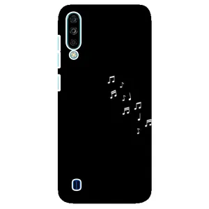Чохол з картинками на чорному фоні для ZTE Blade A7 (2020) (Ноти)