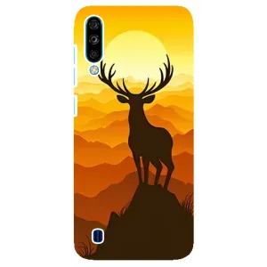 Чохли з зображенням різних тварин на ZTE Blade A7 (2020) (Силует Оленя)