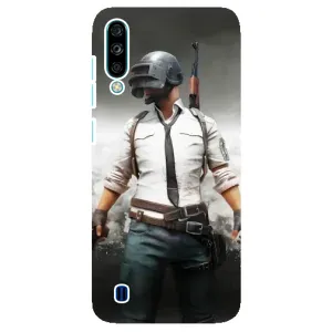 Силиконовый чехол с картинкой "Герой Pubg" на ZTE Blade A7 (2020) (Пабг)