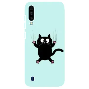 Силіконовий чохол з котиком для ZTE Blade A7 (2020) (Падаючий кіт)