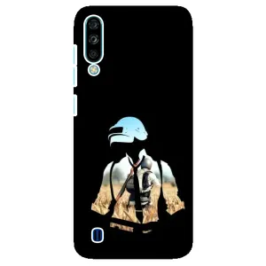 Силиконовый чехол с картинкой "Герой Pubg" на ZTE Blade A7 (2020) (Пубг мен)
