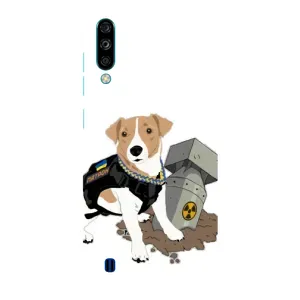Чехол с принтом Собаки Патрон для ZTE Blade A7 (2020) (Пёс Патрон с ракетой)
