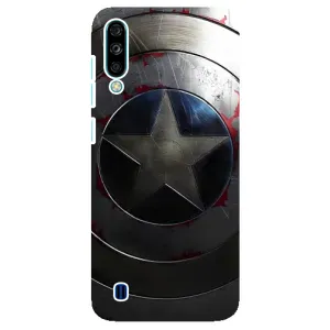 Чехол с Щитом Капитана Америки на ZTE Blade A7 (2020) (Ретро Щит Капитана)