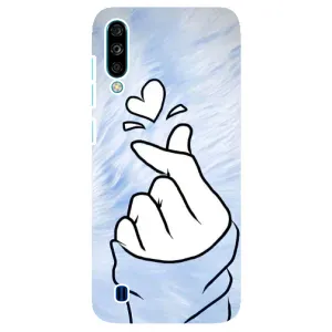 Чехлы (Знак сердечка) на ZTE Blade A7 (2020) (Сердечка знак)