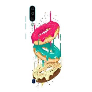 Чехол с изображением вкусной еды для ZTE Blade A7 (2020) (Сочные пончики)