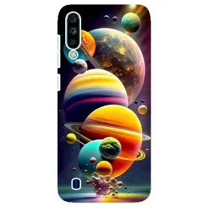Чохол (ТПУ) з планетами на ZTE Blade A7 (2020) (Сонячна система)