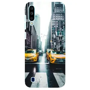 Силиконовый бампер (Работники) на ZTE Blade A7 (2020) (Такси)