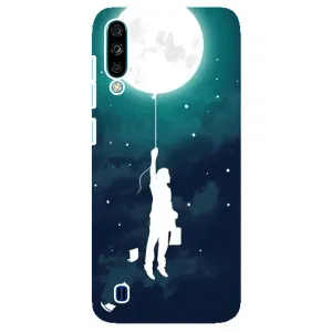 Чехол (ТПУ) с планетами на ZTE Blade A7 (2020) (To The moon)