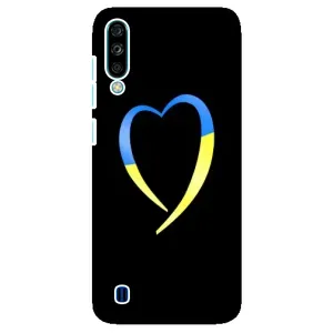 Силиконовый Чехол на ZTE Blade A7 (2020) (Я-Украина) (Украинское сердце)