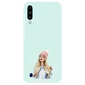Силіконовый Чохол на ZTE Blade A7 (2020) з картинкой Модных девушек (В шапці)