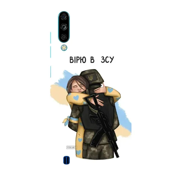 Чехол с рисунком «Верим в ЗСУ» для ZTE Blade A7 (2020)