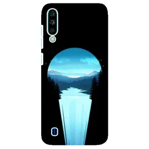 Летний Чехол на ZTE Blade A7 (2020) (Синий Водопад)