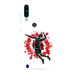 Чехлы с принтом Спортивная тематика для ZTE Blade A7 (2020) (Волейболист)