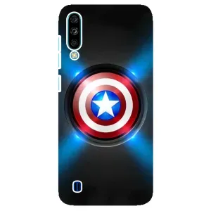 Чехол с Щитом Капитана Америки на ZTE Blade A7 (2020) (Яркий Щит Капитана)