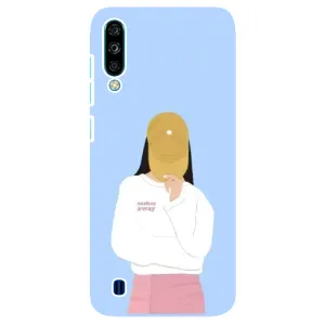 Силіконовый Чохол на ZTE Blade A7 (2020) з картинкой Модных девушек (Жовта кепка)