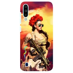 ЗСУ Чохли (TPU) для ZTE Blade A7 (2020) (Жінка солдат)