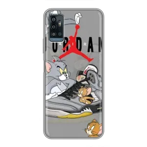 Силиконовый Чехол Nike Air Jordan на ЗТЕ Блейд А71 (Air Jordan)