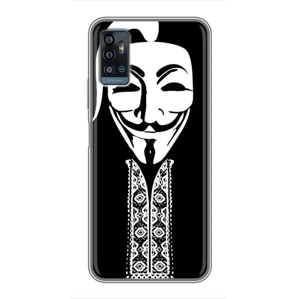 Чохол з малюнком «Анонімус» для ZTE Blade A71 Чохол з малюнком «Анонімус» для ZTE Blade A71