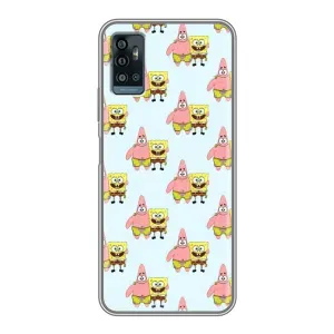 Чехлы с Патриком на ZTE Blade A71 (Боб и Патрик)