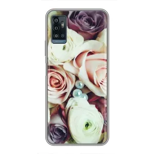 Чохли з принтом Троянд для ZTE Blade A71 (Букет Троянд)