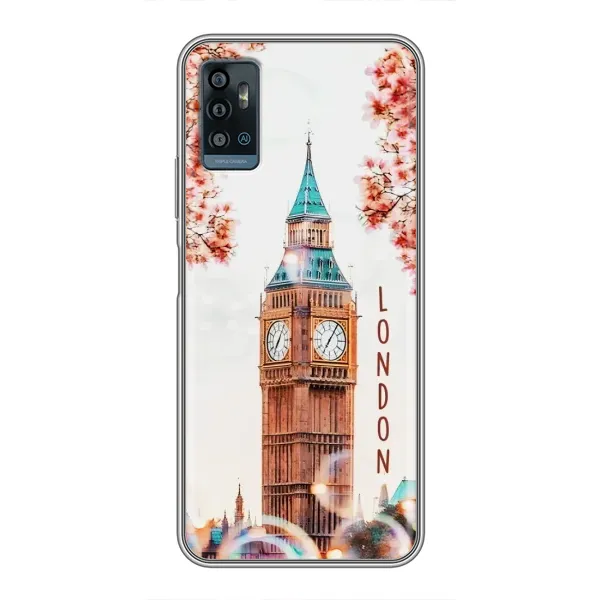 Чохол з малюнком «Годинник Лондон» для ZTE Blade A71 Чохол з малюнком «Годинник Лондон» для ZTE Blade A71