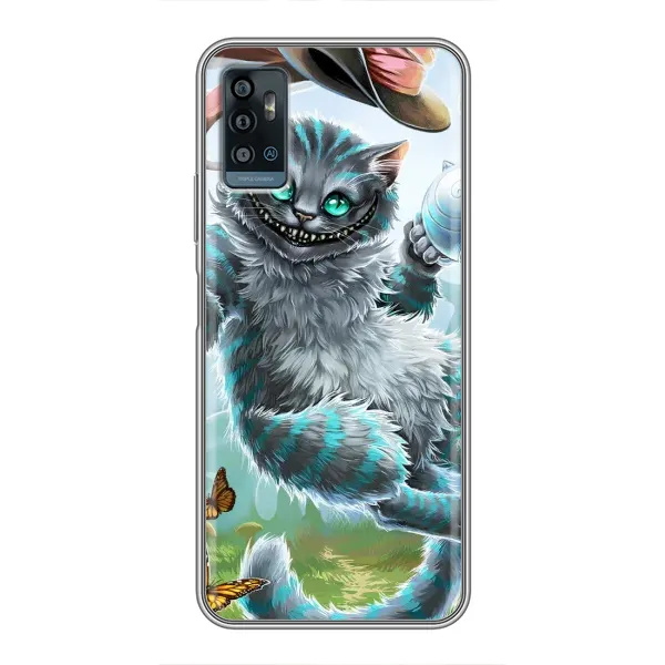 Чехол с рисунком «Чеширский КОТИК» для ZTE Blade A71 Чехол с рисунком «Чеширский КОТИК» для ZTE Blade A71