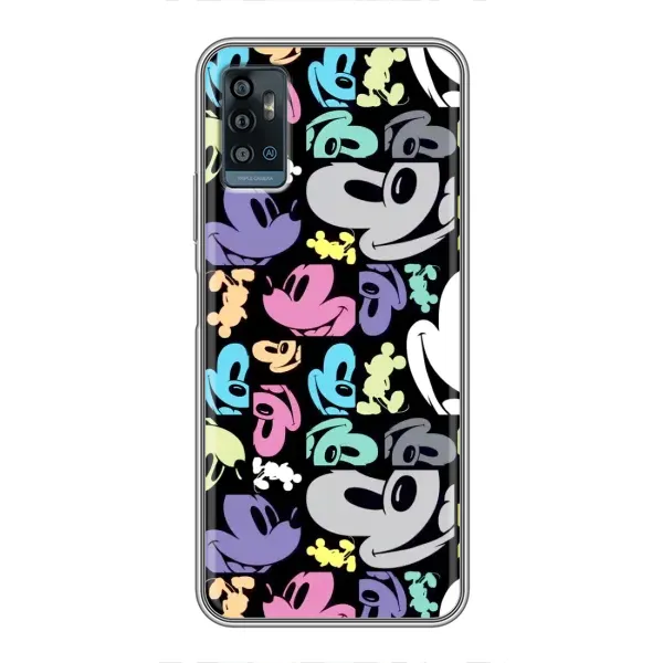 Чехол с рисунком «Цветной Микки Маус» для ZTE Blade A71 Чехол с рисунком «Цветной Микки Маус» для ZTE Blade A71