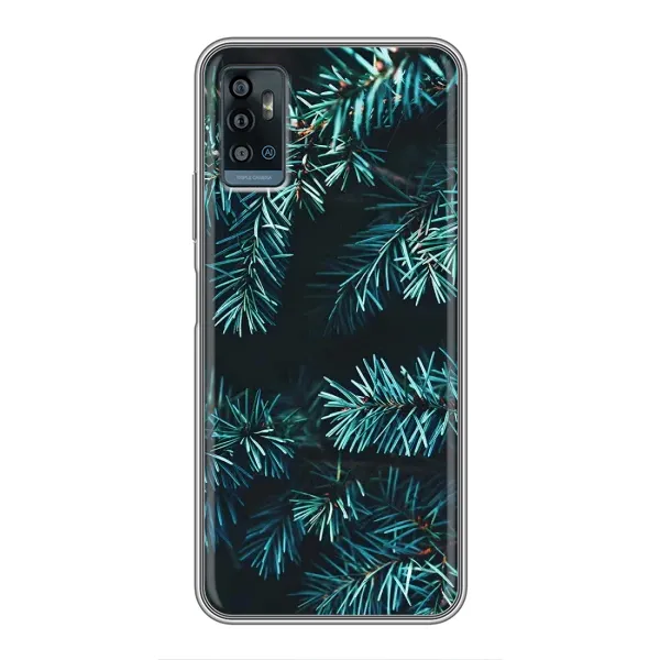 Чехол с рисунком «Ель» для ZTE Blade A71 Чехол с рисунком «Ель» для ZTE Blade A71