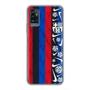Чехол для ZTE Blade A71 (Барселона) (Фанат Барсы)
