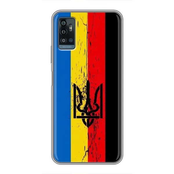 Чехол с рисунком «Флаг УПА» для ZTE Blade A71 Чехол с рисунком «Флаг УПА» для ZTE Blade A71
