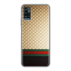 Чехлы Бренд GUCCI для ZTE Blade A71 (Фон Гуччи)