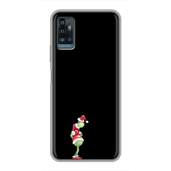 Чехол с рисунком «Гринч на чорном» для ZTE Blade A71
