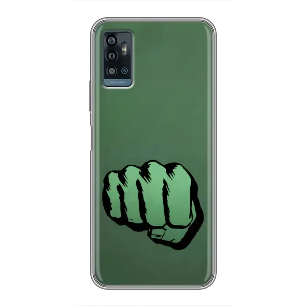 Чехол с рисунком «Халк» для ZTE Blade A71