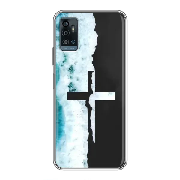 Чехол с рисунком «Хрест» для ZTE Blade A71 Чехол с рисунком «Хрест» для ZTE Blade A71