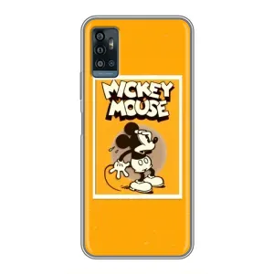 Чехлы с принтом Микки Маус на ZTE Blade A71 (Испуганный Микки)