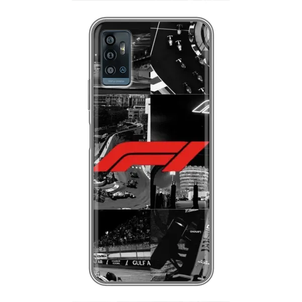 Чехол с рисунком «Коллаж Формула 1» для ZTE Blade A71 Чехол с рисунком «Коллаж Формула 1» для ZTE Blade A71