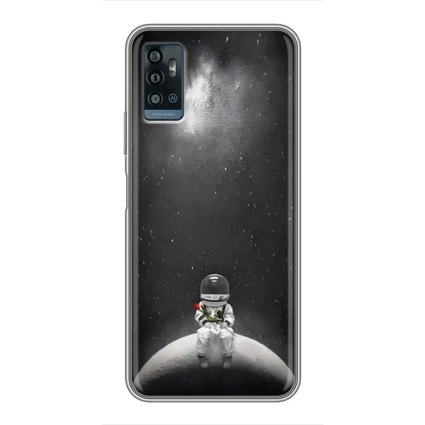 Чехол с рисунком «Космонавт романтик» для ZTE Blade A71 Чехол с рисунком «Космонавт романтик» для ZTE Blade A71