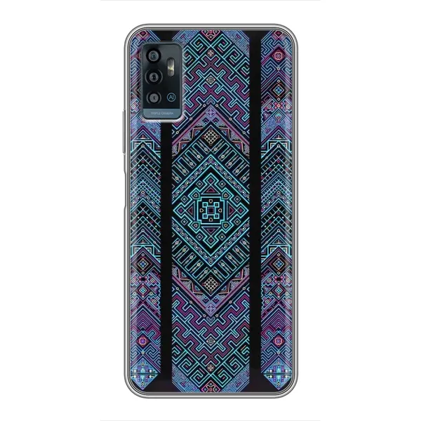 Чехол с рисунком «Крутой орнамент» для ZTE Blade A71 Чехол с рисунком «Крутой орнамент» для ZTE Blade A71