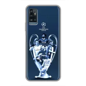 Чехлы с ТОП Футбольными клубами на ZTE Blade A71 (Кубок ЛЧ)