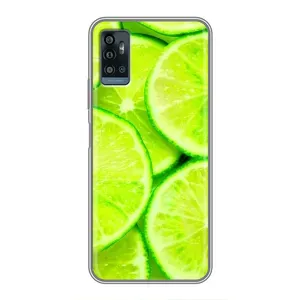 Чохол з зображенням смачної їжі для ZTE Blade A71 (Лайм)