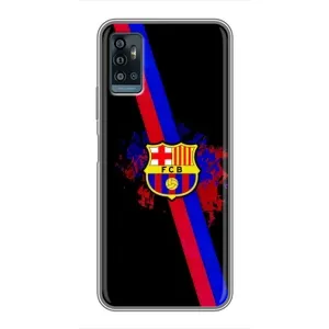 Чехол для ZTE Blade A71 (Барселона) (Лого Барсы)