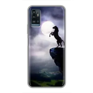 Чохли з зображенням різних тварин на ZTE Blade A71 (Кінь)