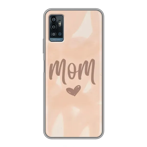 Чехол с рисунком «Love mom» для ZTE Blade A71 Чехол с рисунком «Love mom» для ZTE Blade A71