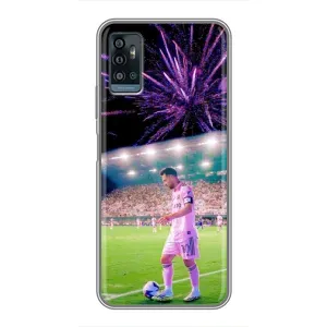 Чехлы Лео Месси в Майами на ZTE Blade A71 (Месси в Майами)