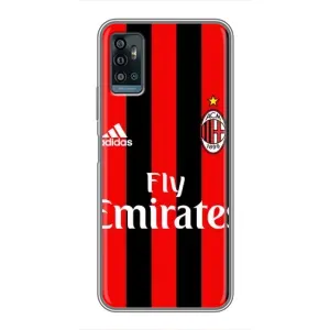 Чехлы с ТОП Футбольными клубами на ZTE Blade A71 (Milan)