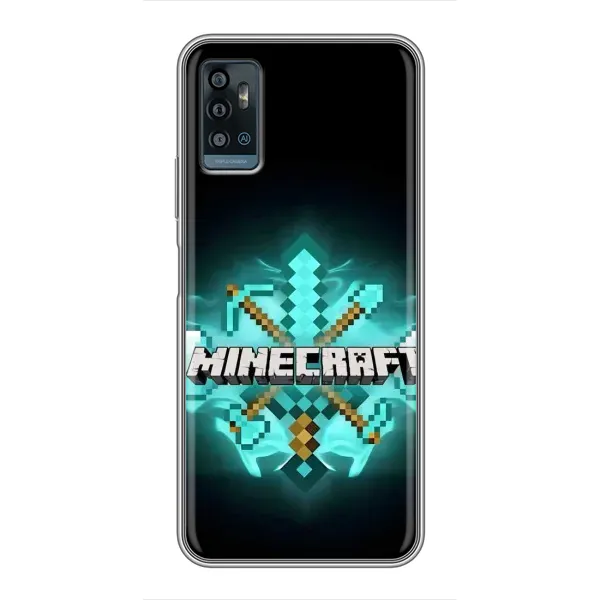 Чехол с рисунком «MineCraft 2» для ZTE Blade A71