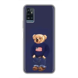 Чехлы Мишка Тедди для ЗТЕ Блейд А71 (Мишка USA)